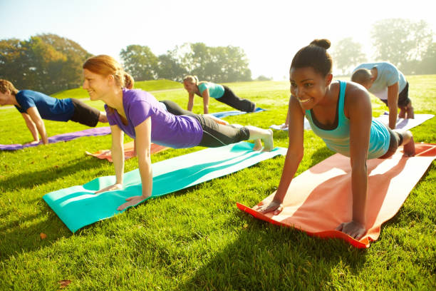istock Ensuring tight bodies - Yoga 155286803