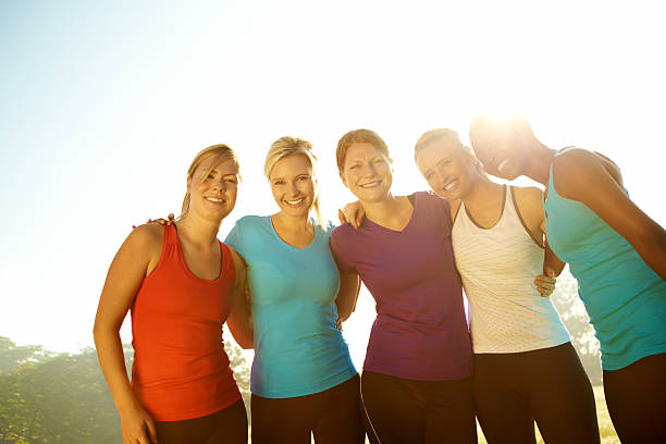 istock The all girl winning team 155286894