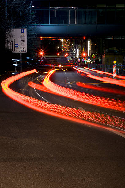 istock City traffic at night - long exposure 155287283