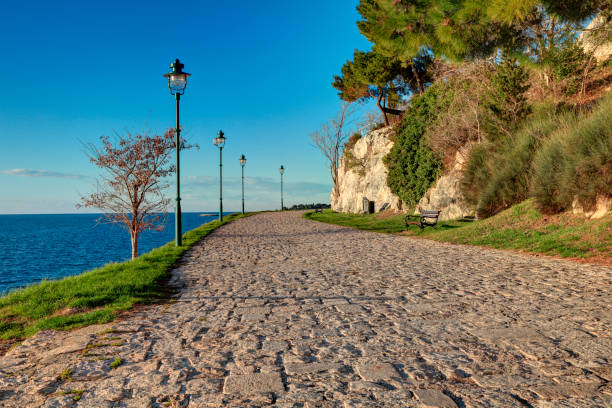 Rovinj city promenade, Istria, Croatia