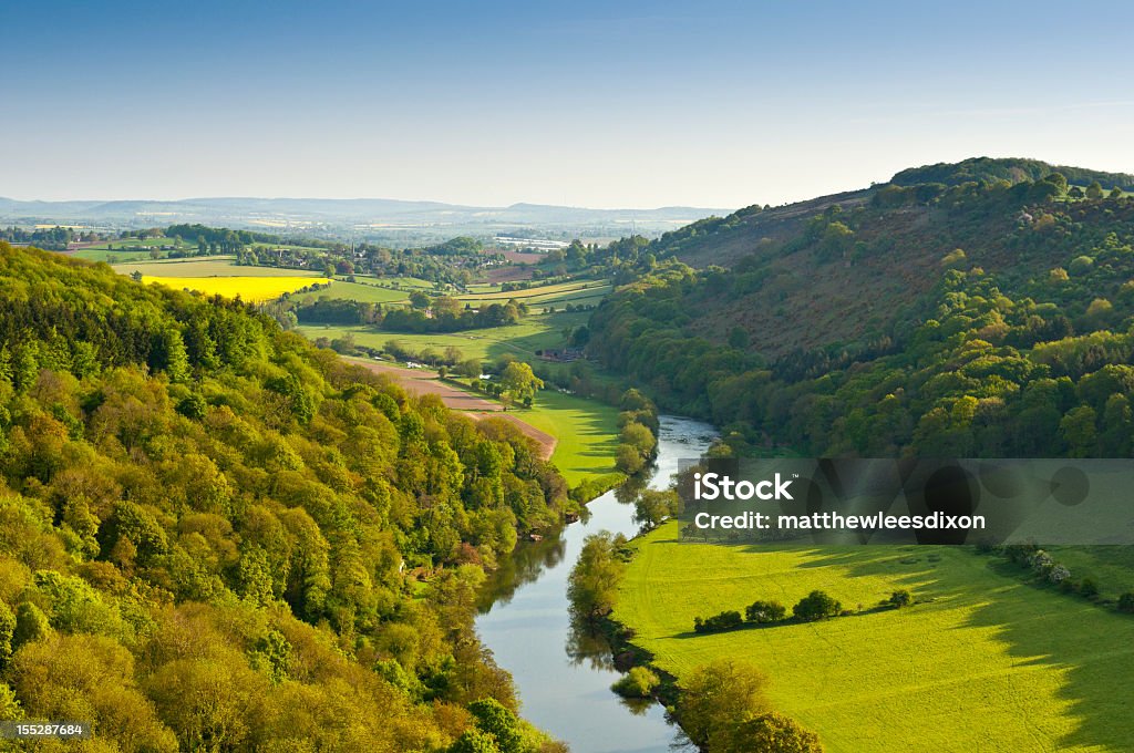 Idyllic rural  UK Stock Photo
