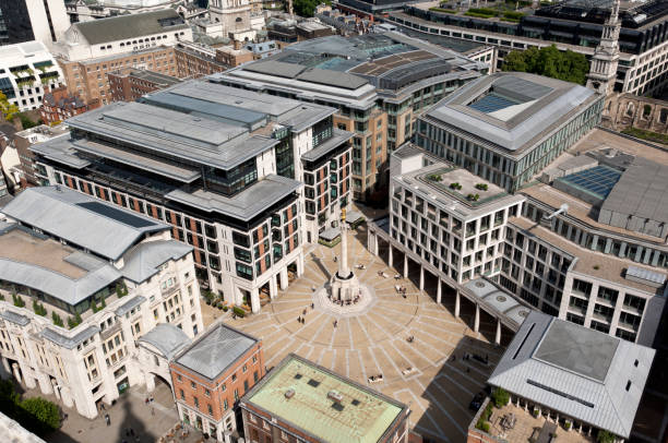 istock Paternoster Square, City of London 155287716