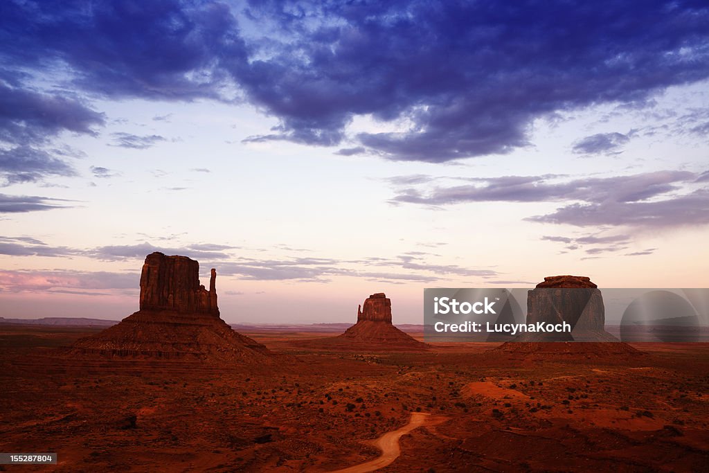 Monument valley Tribal Park, Navajo, Utah-Arizona - Lizenzfrei Abenteuer Stock-Foto