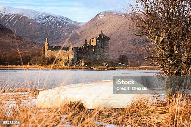 Kilchurn Castle Loch Awe Stock Photo - Download Image Now - Castle, Color Image, Dusk