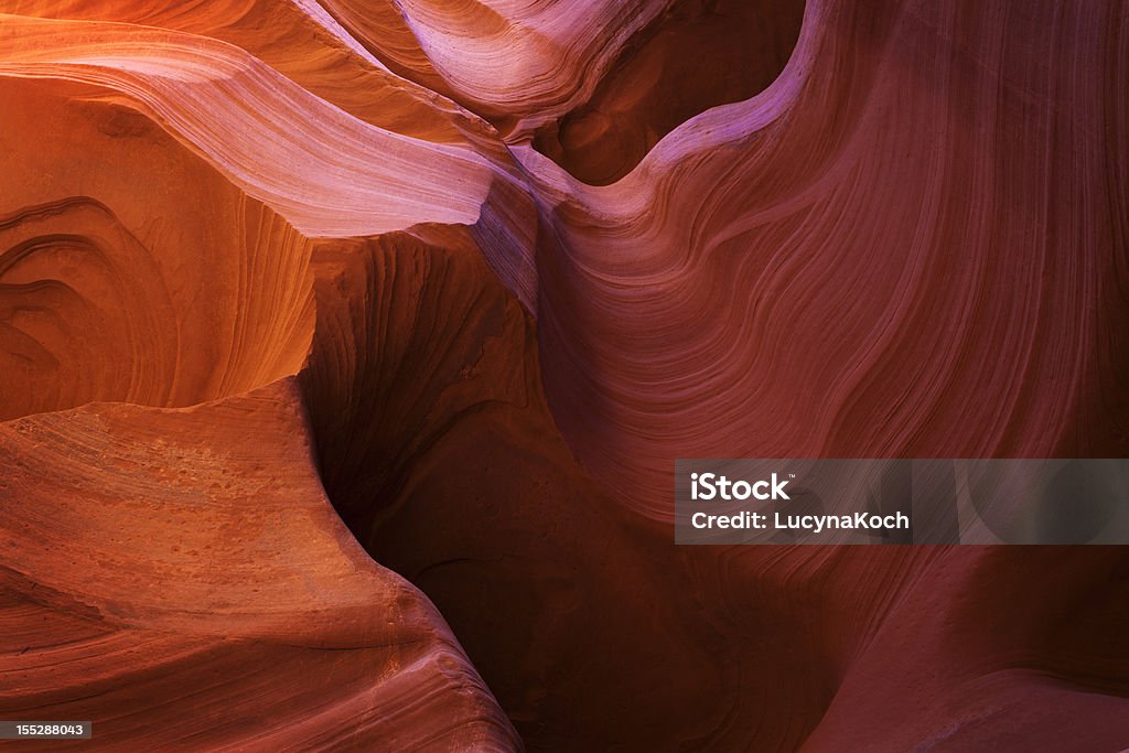 Antelope Slot Canyon Farben - Lizenzfrei Natur Stock-Foto