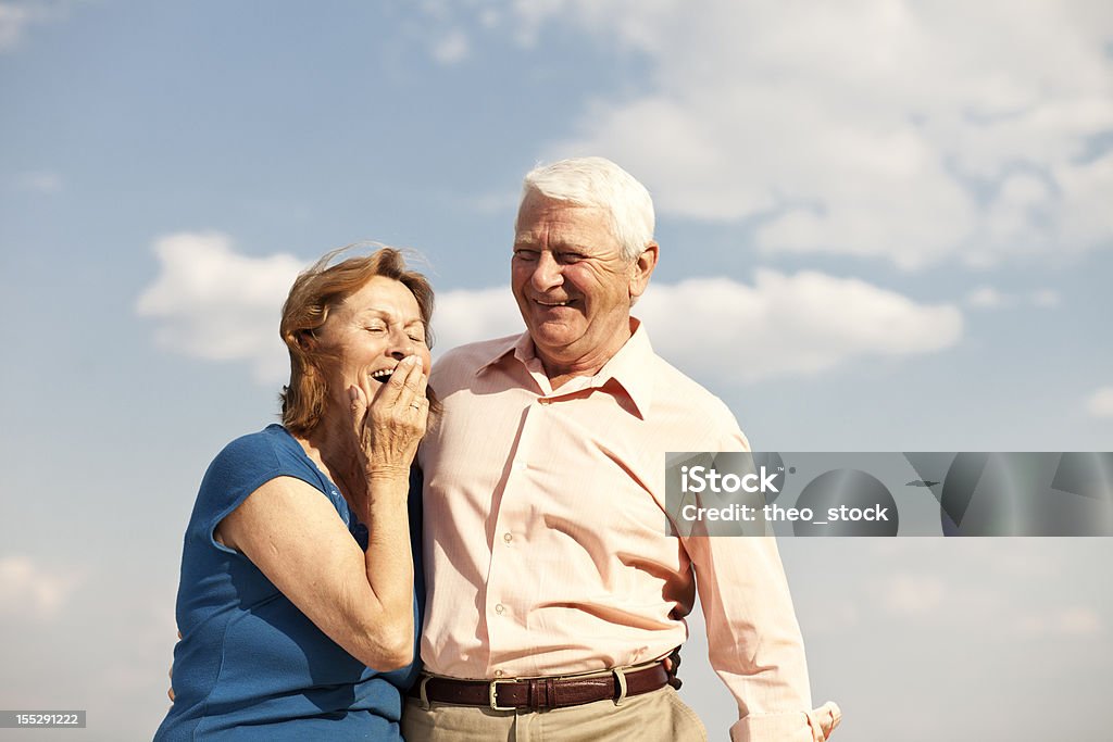 senior paar Lachen - Lizenzfrei 70-79 Jahre Stock-Foto