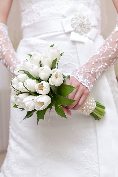 istock beautiful bridal bouquet at a wedding 155295596