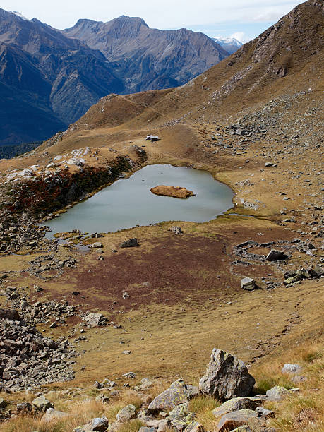 istock Alpine lake in early autumn 155295616