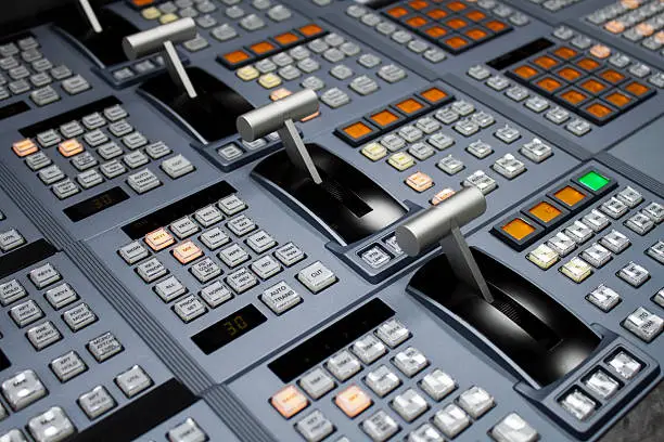 Broadcast equipment, Quality image for tv, broadcast studios or media integrated topics.