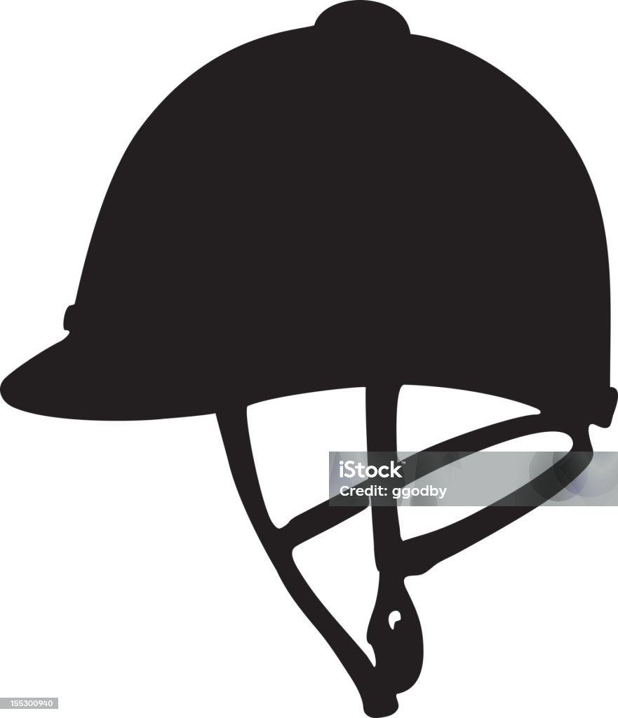 Casque d'équitation - clipart vectoriel de Casque libre de droits