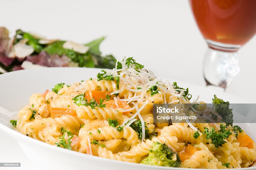 Pasta Dinner - Lizenzfrei Alkoholisches Getränk Stock-Foto