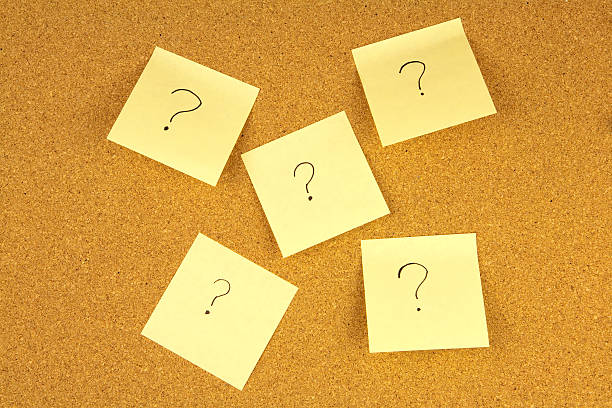 Questions stock photo