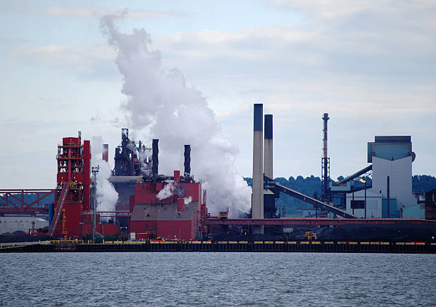 istock Old steel manufacturing plant 155306805