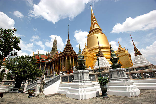 Grand Palace in Bangkok stock photo