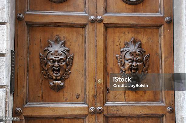 Medieval Wooden Doors Stock Photo - Download Image Now - Dionysus, Door, Fantasy