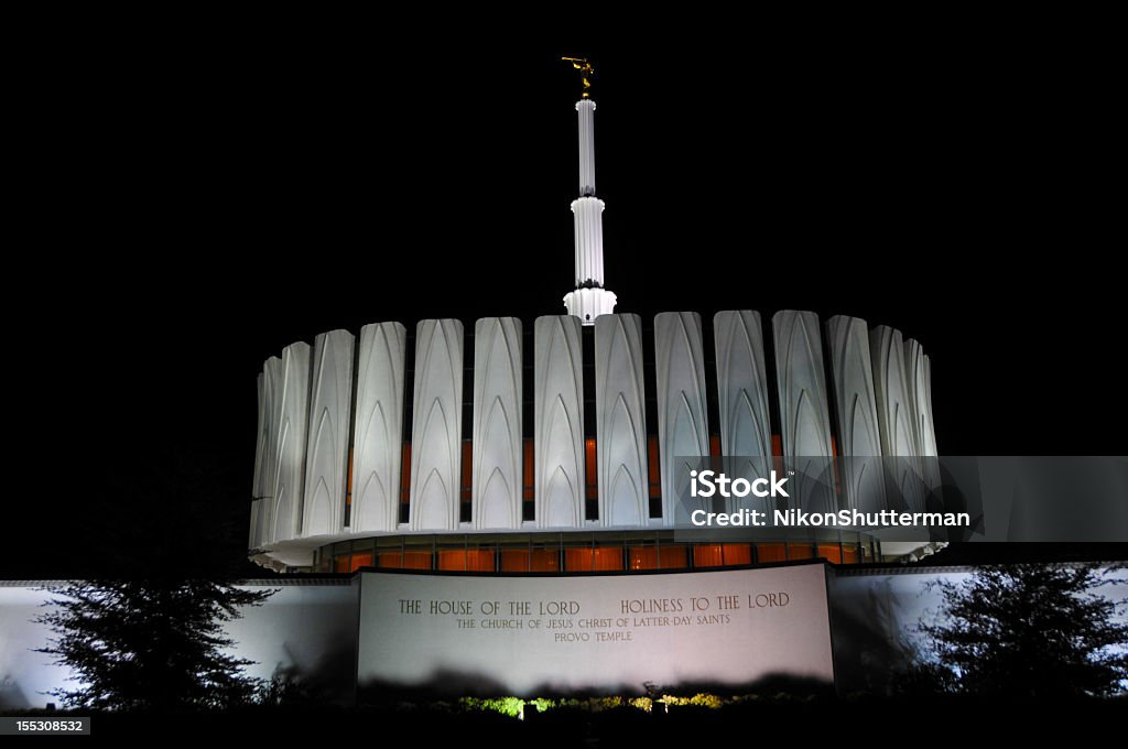 Provo Temple The Provo Utah Temple was the sixth temple built in Utah and the first built in Utah County.Often dubbed the "busiest temple in the Church. Temple - Building Stock Photo