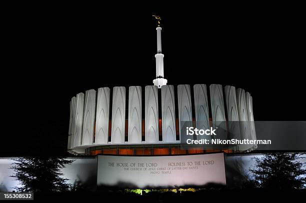 Provo Temple Stock Photo - Download Image Now - Temple - Building, Mormonism, Provo