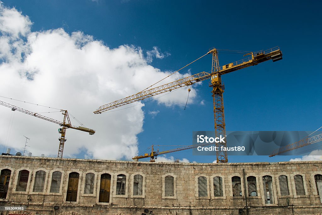 エルサレムのなかで構築 - エルサレムのロイヤリティフリーストックフォト