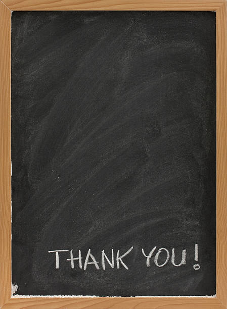 istock thank you on blank blackboard 155310097