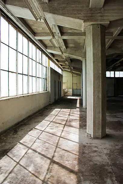 Photo of Abandoned Factory Hall