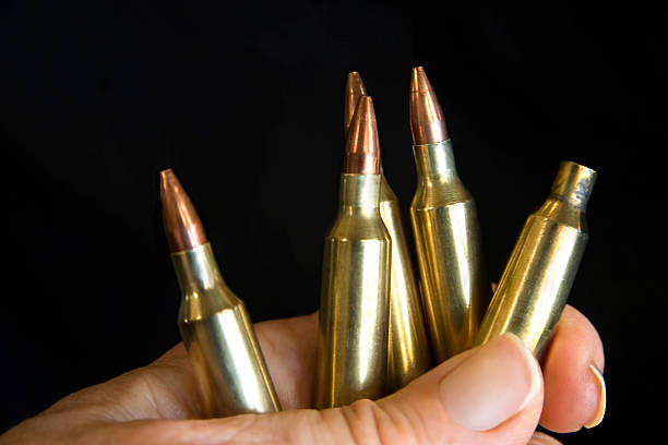 Galería de Rifle balas - foto de stock