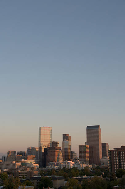 istock Denver Skyline at Sunrise 155312300