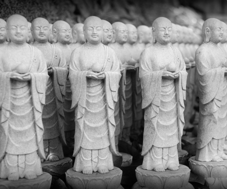 Statues in Kamakura, Japan  