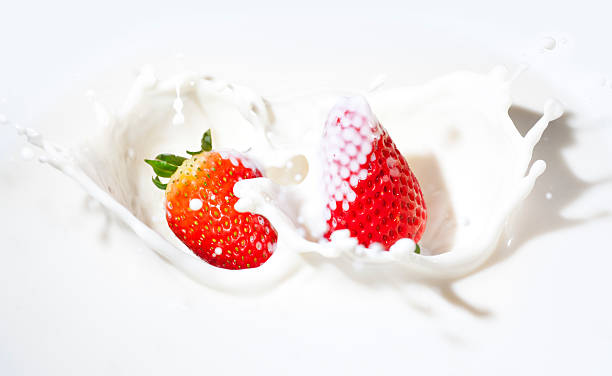 istock Strawberry in a cream 155312550