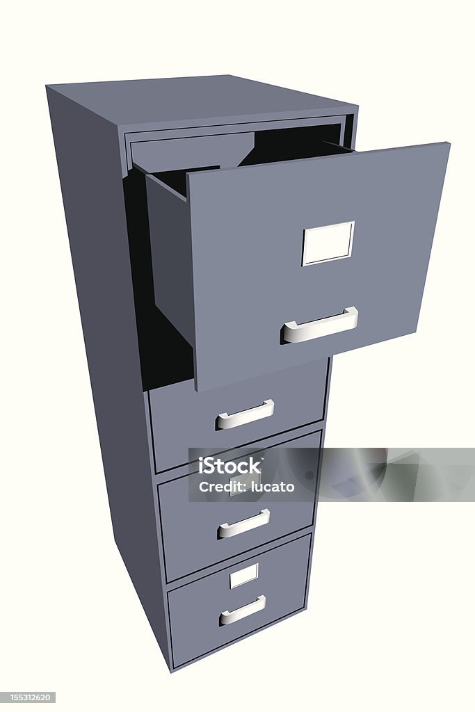 Архиве - Векторная графика Картотечный шкаф роялти-фри