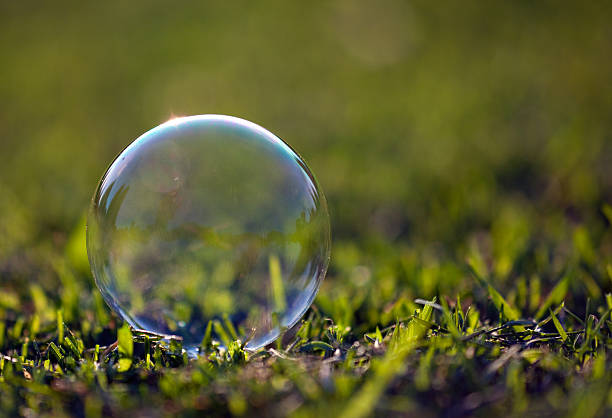 soap bubble stock photo