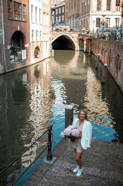 istock Beautiful Blonde Female Traveller 1553134155