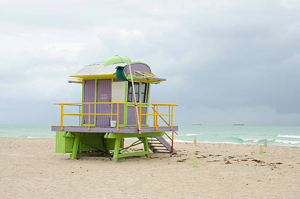 istock Lifeguard Station, Miami Beach 155314645
