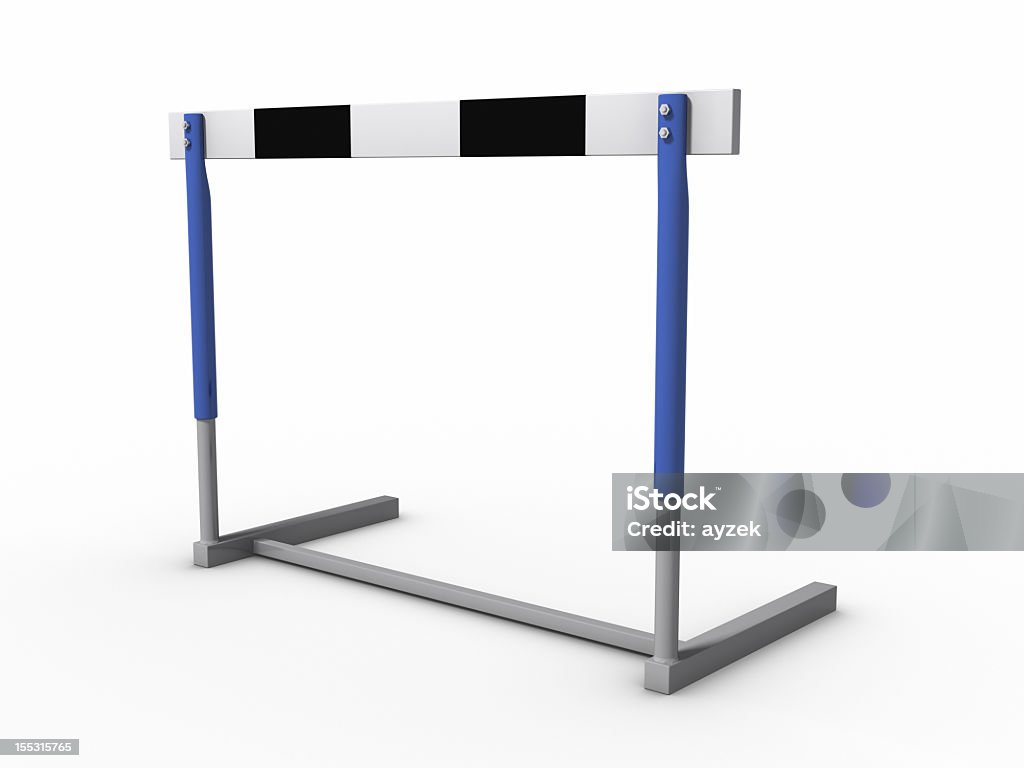 Obstáculo (isolado) - Foto de stock de Atletismo royalty-free