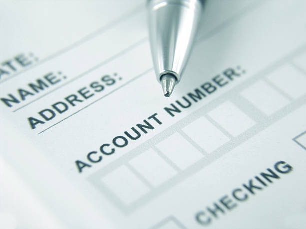 istock Bank deposit / withdrawal slip 155316148