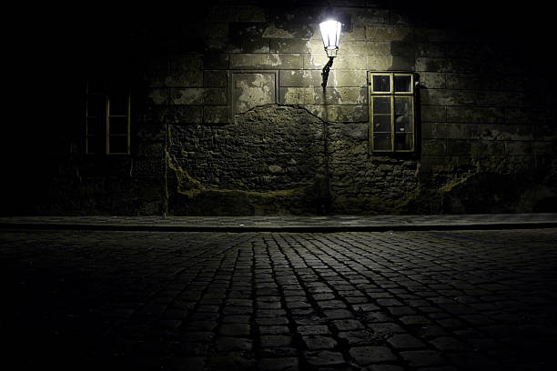 Czech Republic. Praha. Dark alley. Czech Republic. Praha. Dark alley. alley stock pictures, royalty-free photos & images