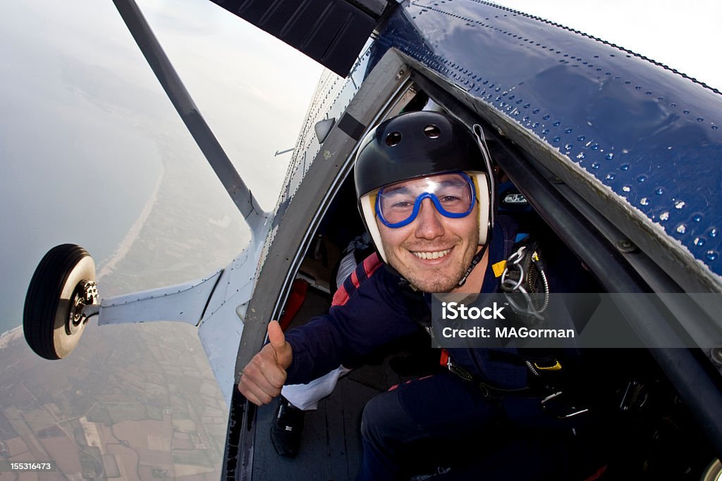 Porte dans l' - Photo de Parachutisme en chute libre libre de droits