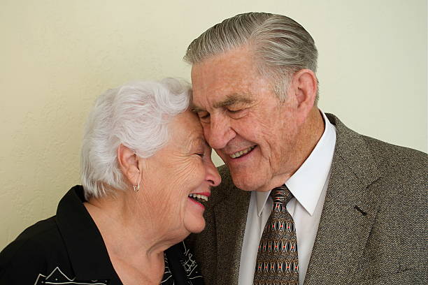 istock Loving senior couple 155317300