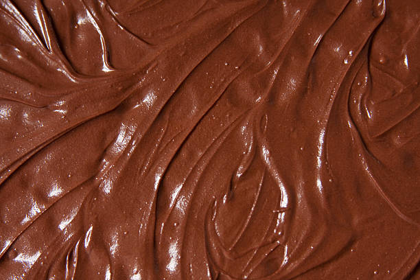 Melted Chocolate stock photo