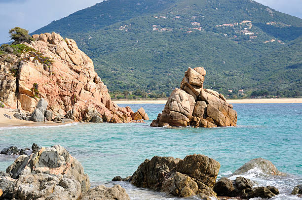 istock Beach in a Corsican resort 155318852