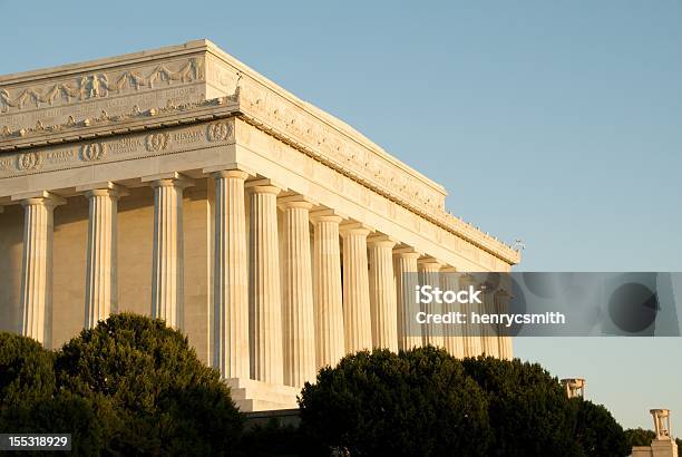 Foto de Memorial De Lincoln e mais fotos de stock de Abraham Lincoln - Abraham Lincoln, Atlântico Central EUA, Autoridade