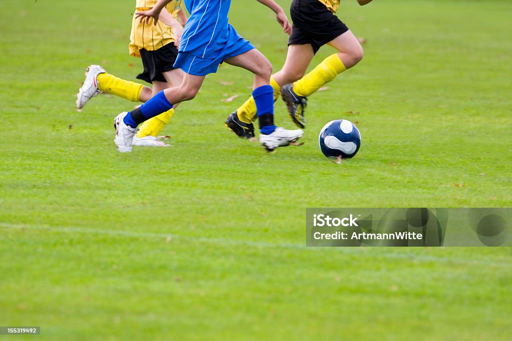 Soccer player - Lizenzfrei Gras Stock-Foto