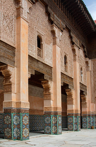 istock Courtyard of Ali Ben Youssef Madrasa 155319799