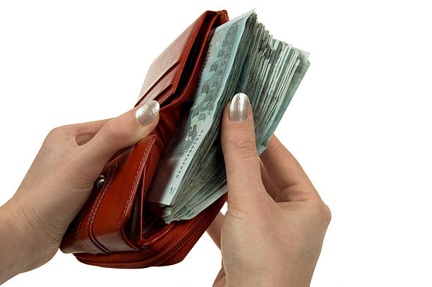 istock Wallet full of money 155319840