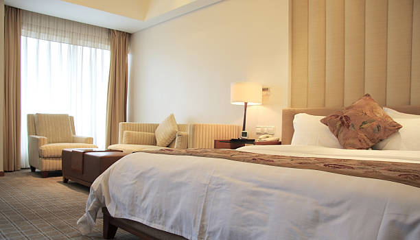 istock interior of hotel room 155319900