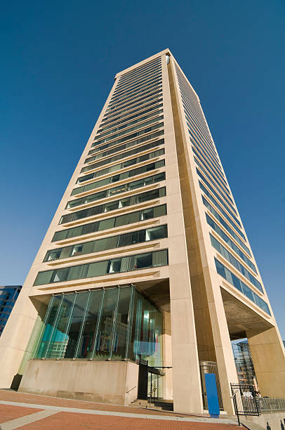 World Trade Center Building, Baltimore, Maryland stock photo