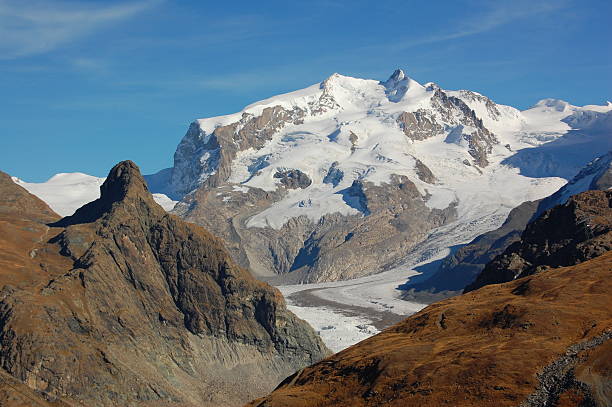 Fantástico Panorama en de Valais, Suiza - foto de stock