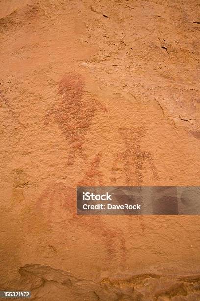 Pictographs Of Snake Gulch Stock Photo - Download Image Now - Anasazi Culture, Ancient, Ancient Civilization