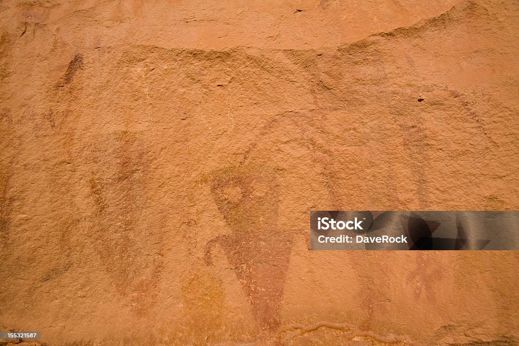 Pictographs di serpente Gulch - Foto stock royalty-free di Anasazi