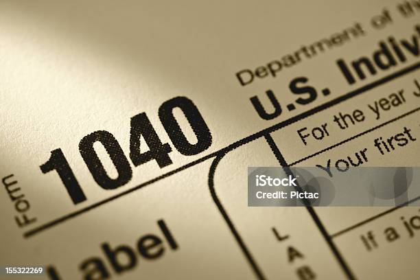 Foto de Formulário Para Imposto e mais fotos de stock de Documento - Documento, Finanças, Formulário para Imposto