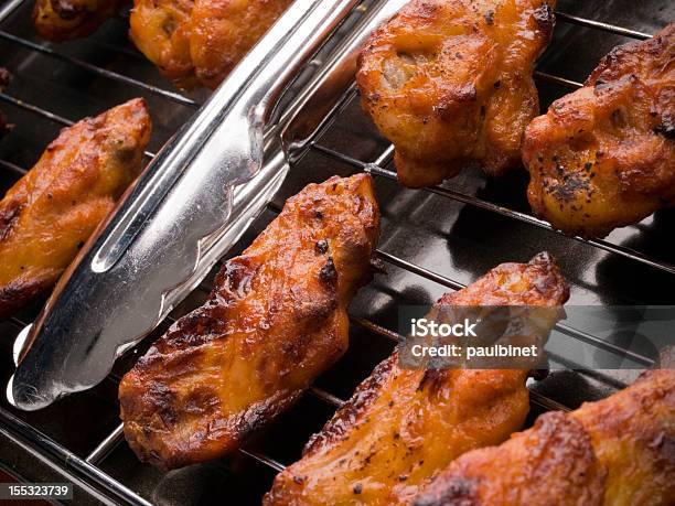 Chickenwings Auf Einem Grill Stockfoto und mehr Bilder von Fleisch - Fleisch, Fotografie, Gartengrill